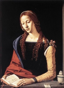 Piero di Cosme Painting - Santa María Magdalena 1490 Renacimiento Piero di Cosimo